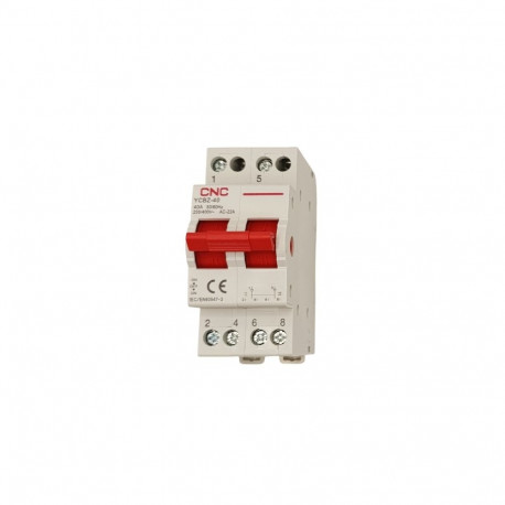 Changeover Switch CNC YCBZ-40, 2P, 40A, 1-0-2