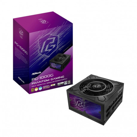 Asrock toiteplokk Phantom Gaming PG-1000G 1000W 20+4 pin ATX, must