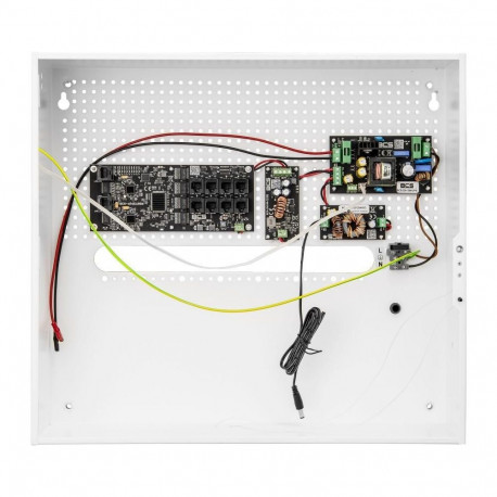 Buffer power system PoE for 8 cameras & recorder