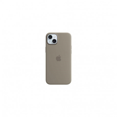 Apple iPhone 15 Plus Silicone Case with MagSafe - Clay