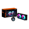 GIGABYTE AORUS WATERFORCE II 240 AIO vedelikjahuti protsessorile – 2x120mm ARGB ventilaatorid, libis