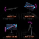 GIGABYTE MO32U 31.5" OLED 4K UHD Gaming Monitor - 3840 x 2160, 165Hz, 0.03ms, 250 cd/m², Display HDR