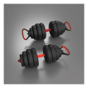 6IN1 raskuste komplekt HMS SGN140 (kang, hantel ja sangpomm) 40kg