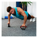 6IN1 WEIGHT SET HMS SGN140 (BARBELL, DUMBBELL AND KETTLEBELL) 40KG