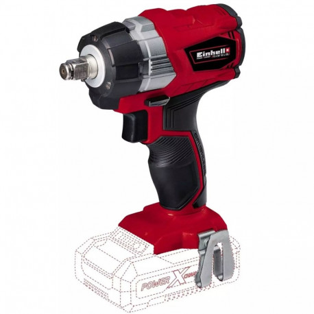 Einhell TE-CW 18Li 1/2" 2900 RPM 215 N⋅m must, punane 18 V