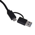 UNITEK adapter USB-A/USB-C - RJ-45 2.5 Gbit, U1313C