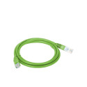 Alantec KKU5ZIE0.5 võrgukaabel roheline 0.5 m Cat5e U/UTP (UTP)