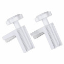 Toilet seat elevation cap with flap 15cm