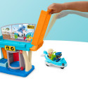 Fisher-Price Little People Everyday Adventures Airport Toddler Playset, Airplane & 3 Play Pieces