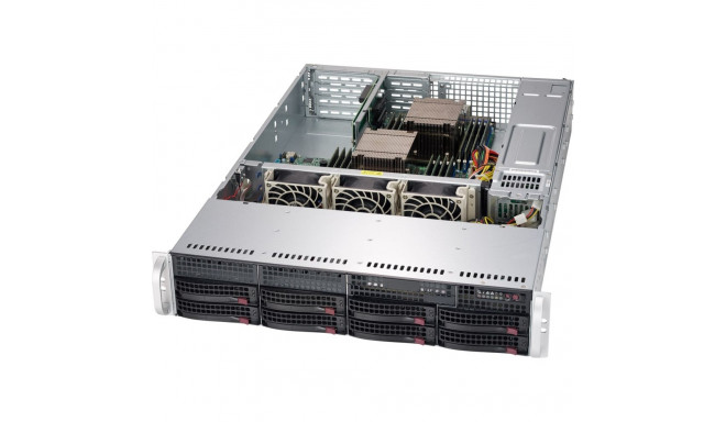 Supermicro 825TQC-R802WB Rack Black 800 W