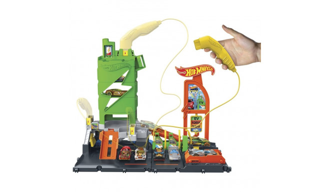 Hot Wheels City super laadimis tankla 1:64 mõõtkavas mänguautoga