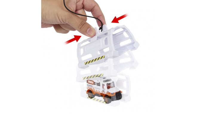 Matchbox Action Drivers päästehelikopter, 16-tolline suuremõõtmeline helikopter 1:64 mõõtkavas surve