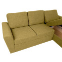 Corner sofa bed INGMAR autumn yellow