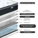 Spring mattress HARMONY DELUX 160x200xH30cm