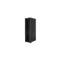 Lanberg Rack cabinet 19" free-standing 47U/800x1200 (flat pack) with glass door lCD V2, black |