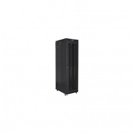 Lanberg Rack cabinet 19" free-standing 47U/800x1000 (flat pack) with mesh door lCD V2, black |