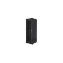 Lanberg Rack cabinet 19" free-standing 42U/600x800 (flat pack) with mesh door lCD V2, black |