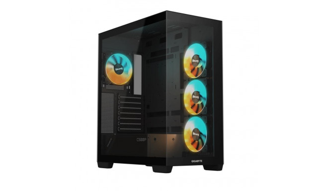 Gigabyte Case||GB-C500P ST|MidiTower|Case product features Transparent panel|ATX|MicroATX|MiniITX|Co