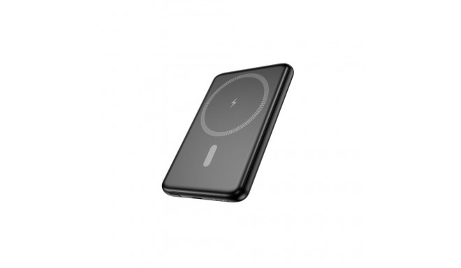 Hoco J140A Tony PD20W ultra-thin magnetic power bank(5000mAh) Black