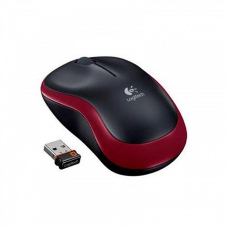 Logitech MOUSE USB OPTICAL WRL M185/RED 910-002237