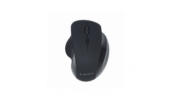 Gembird Wireless Optical mouse MUSW-6B-02 USB, Black