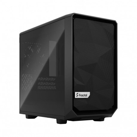 Fractal Design Meshify 2 Nano Black TG dark tint, ITX, Power supply included No