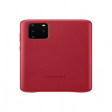 Samsung Galaxy S20 Plus Leather Cover Red