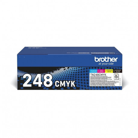 Brother TN248VAL Toner Cartridge, Value pack with all 4 toners