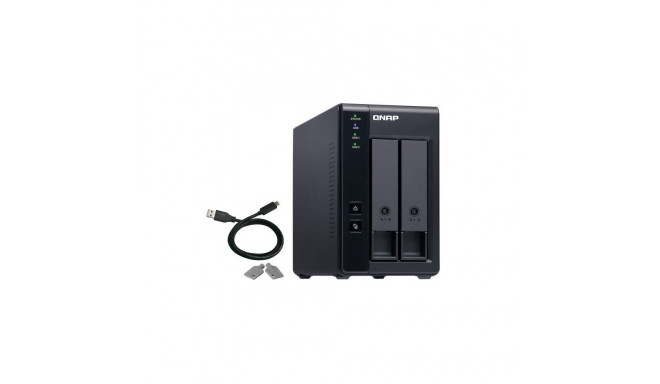 QNAP DAS ENCLOSURE 2BAY USB-C/TR-002