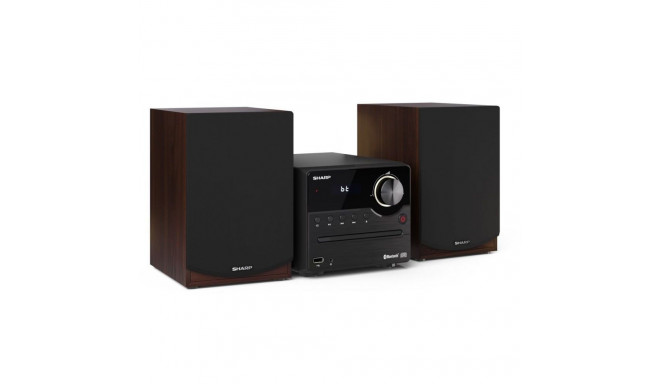 Sharp XL-B512(BR) Hi-Fi Micro System, CD/FM/USB/Bluetooth v5.0, 45W, Brown