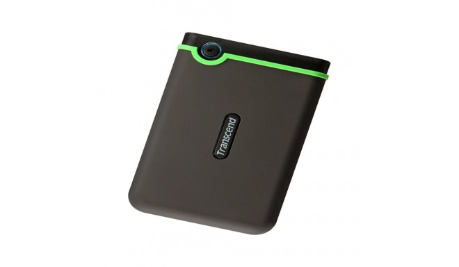 Transcend External HDD||StoreJet|2TB|USB 3.0|Colour Green|TS2TSJ25M3S