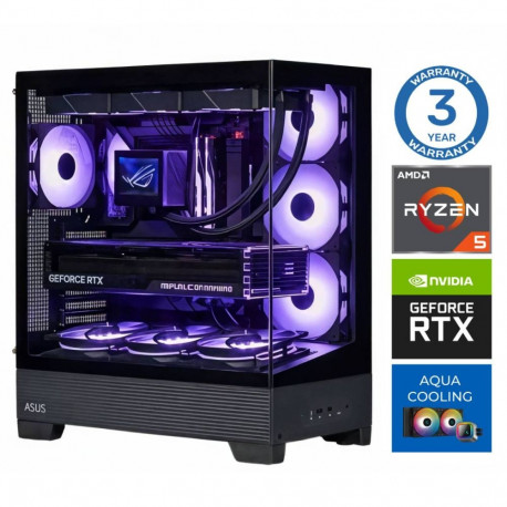 INTOP AQUA Ryzen 5 9600X 64GB DDR5 1TB SSD M.2 NVME+2TB RTX5070Ti 16GB
 no-OS