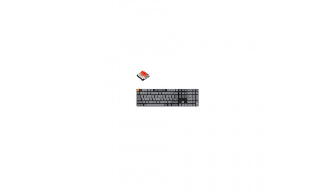 Keychron K5 Max RGB - US Layout - Hot-Swappable Low Profile Gateron Red Wireless Keyboard