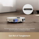 Dreame X40 Ultra Robot Vacuum & Mop 12,000Pa Suction 70°C Mop Wash & Dry AI Obstacle Avoidance White