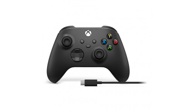 Game Controller - Microsoft Xbox Wireless Controller + USB-C Cable for PC, Xbox One, Xbox Series X -