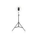 Tripod - Havit ST7012 Pro with Light Ring Black Havit ST7012 Pro Tripod with Light Ring - Black