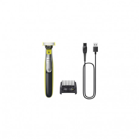 Philips OneBlade 360 QP2734/23 Hair Shaver and Trimmer, Grey/Green
