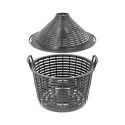 DEMIJOHN FOR WINE IN PLASTIC BASKET 20 L