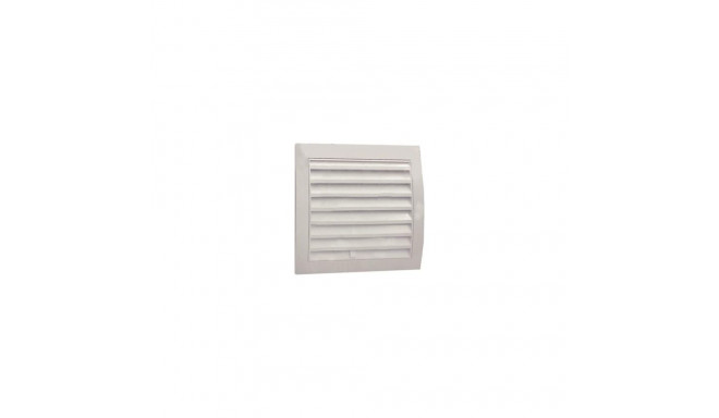 GRILLE PLASTIC ADJUSTABLE 148X153, WHITE
