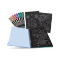COLORING BOOK BLACK PAGES ISADORA 11136