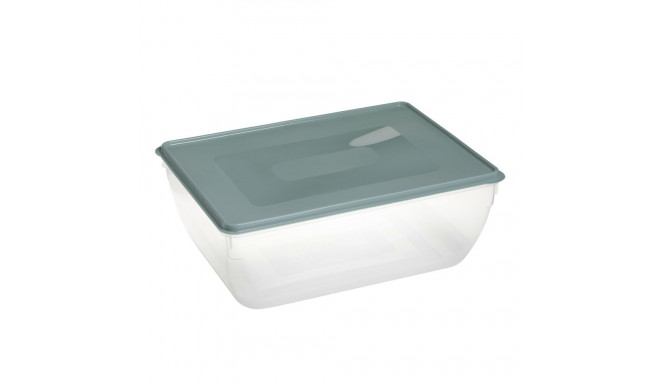 FOOD CONTAINER RECTANGULAR DEEP 10L.MINT