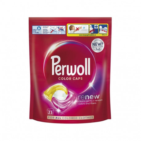 CAPS WASHING PERWOLL COLOR 23PCE