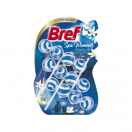 WC puhastaja-värske Bref spa mom vit 3x50g