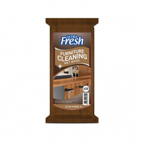 WET WIPES FOR FURNITURE ULTRA FRESH 20PC