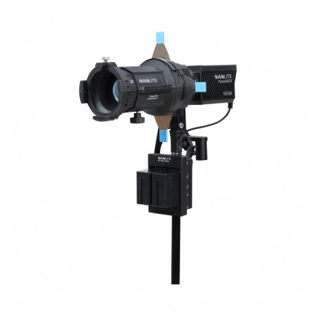 NANLITE Forza 60CR LED Color Spot Light with 19°&36° Projection Attachment