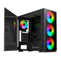 Savio PC Case Prime X1 ARGB Glass Black Midi Tower