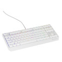 GENESIS Thor 230 TKL keyboard Gaming USB QWERTY US English White