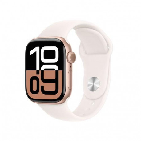 Apple Watch Series 10 OLED 42 mm Digital 374 x 446 pixels Touchscreen Rose gold Wi-Fi GPS (satellite