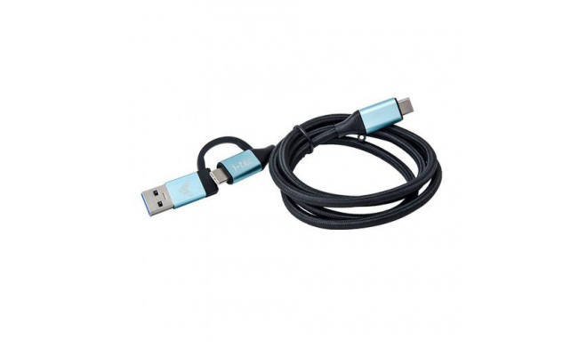 i-tec USB-C Cable to USB-C with Integrated USB 3.0 Adapter