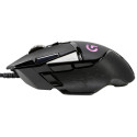 Logitech Gaming Mouse G502 (Hero) Optisk Kabling Sort